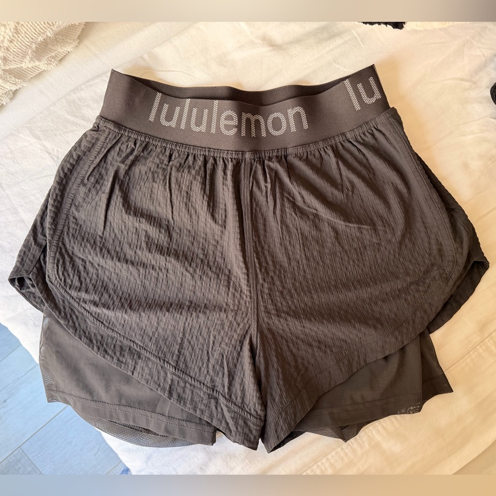 lululemon athletica Dark Gray Athletic Shorts